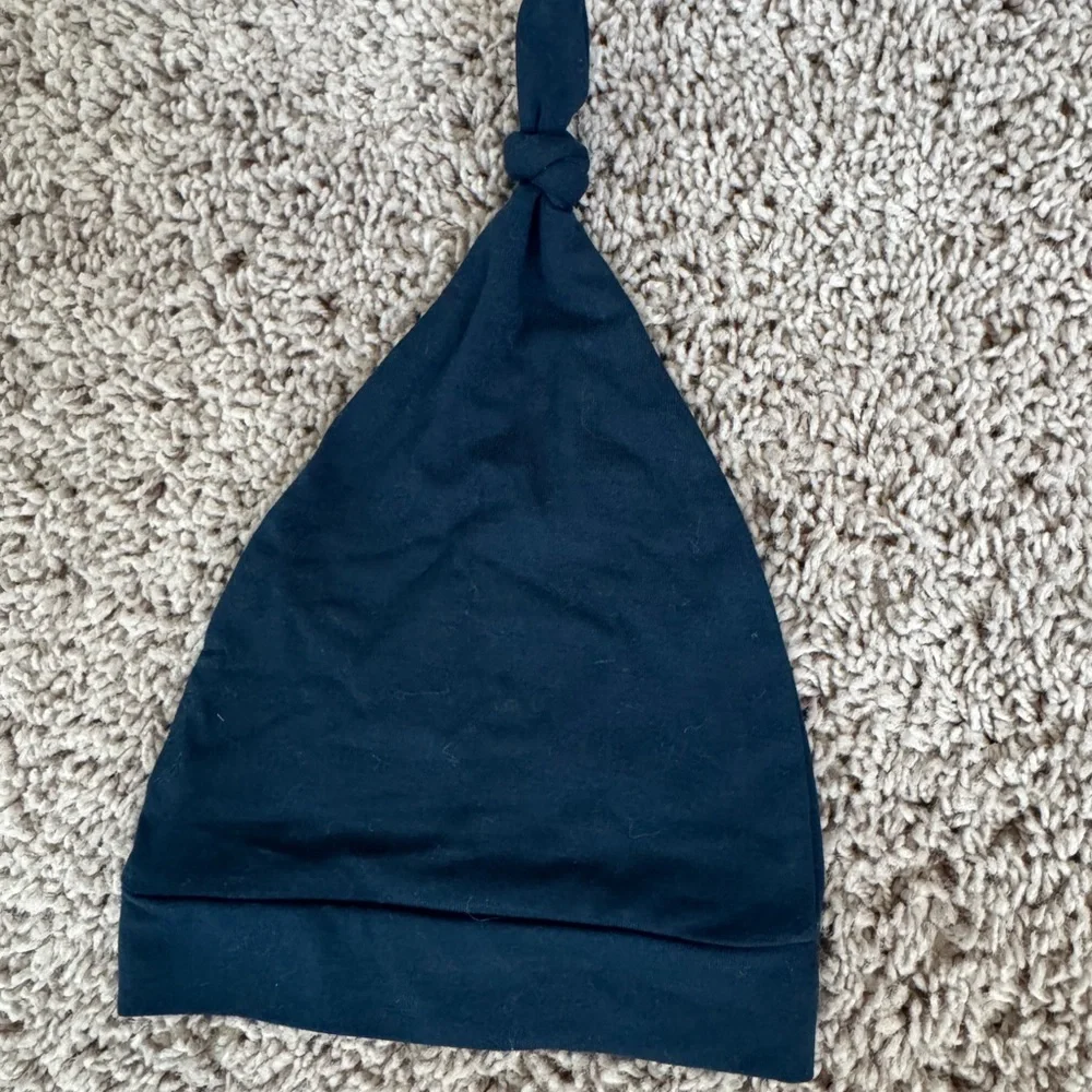 Caden Lane Navy Gown and Cap - Newborn - Picture 3 of 3